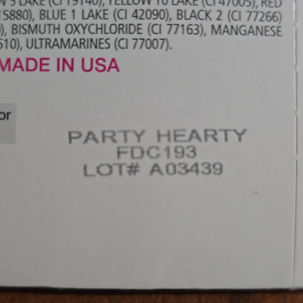 Color Street PARTY HEARTY Press On Nails 100% Real Polish